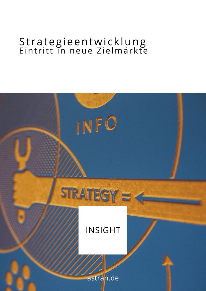 Cover_Strategieentwicklung - Eintritt in neue Zielmärkte